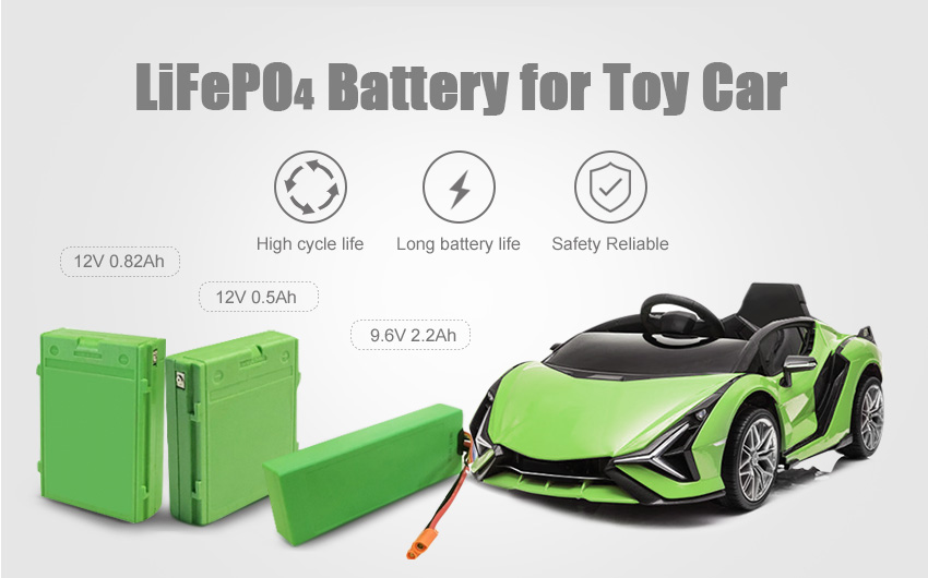 おもちゃの車用 Superpack LiFePO4 バッテリー