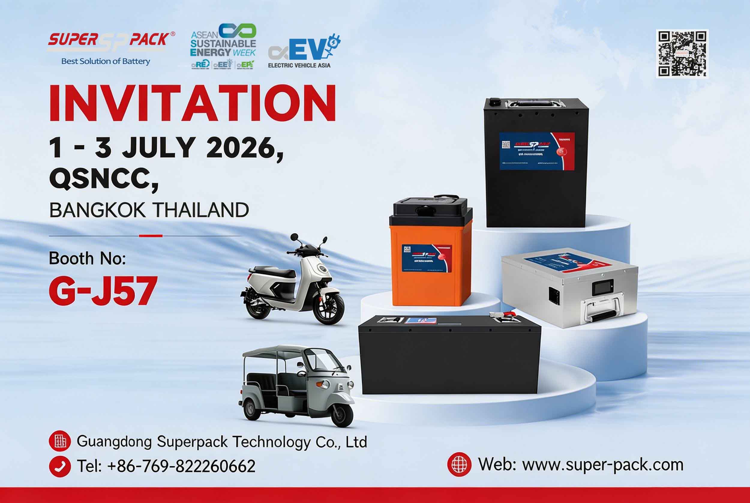 Superpack、アジア持続可能エネルギー週間2026 - QSNCC、バンコク